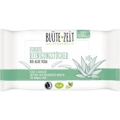 Feuchte Reinigungstücher Bio Aloe-Vera 25ST