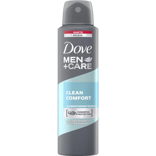 DOVE Men Deo-Spray Comfort 150ML 3 DOVE Men Deo-Spray Comfort 150ML