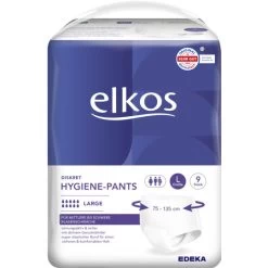 Elkos Diskret Hygiene-Pants Large 9ST