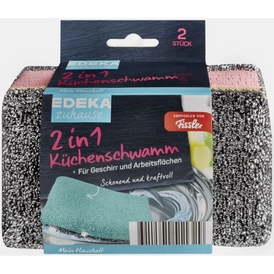 Zuhause 2in1 Küchenschwamm 3 Zuhause 2in1 Küchenschwamm
