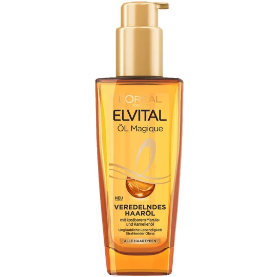 L'Oreal Elvital Öl Magique Veredelndes Haaröl 100ML 3 L'Oreal Elvital Öl Magique Veredelndes Haaröl 100ML