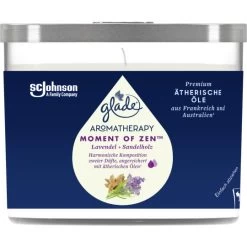 Glade® Aromatherapy Essential Oils Duftkerze Moment Of Zen 260G