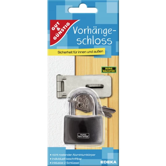 Edeka Vorhängeschloss 1ST 3 Edeka Vorhängeschloss 1ST