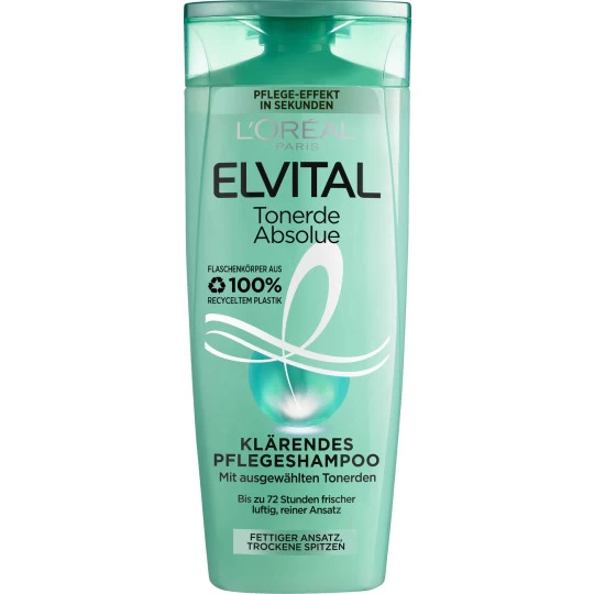 L'Oreal Elvital Tonerde Absolue Klärendes Pflegeshampoo 300ML 3 L'Oreal Elvital Tonerde Absolue Klärendes Pflegeshampoo 300ML