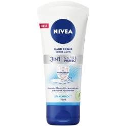 NIVEA Handcreme 3in1 Care+Protect Antibakteriell 75ml