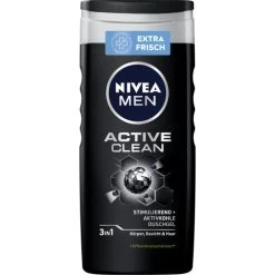 NIVEA Men 3in1 Duschgel Active Clean 250ML
