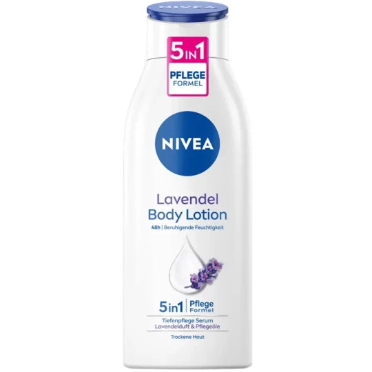 NIVEA Body Lotion Lavendel 48h Tiefenpflege Serum 400ML 3 NIVEA Body Lotion Lavendel 48h Tiefenpflege Serum 400ML