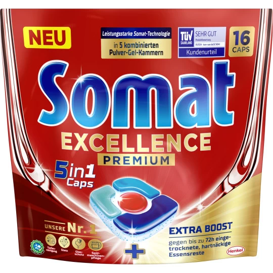 Somat Excellence Premium 5in1 Caps 16ST 297,6G 3 Somat Excellence Premium 5in1 Caps 16ST 297,6G