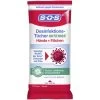 SOS Desinfektionstücher Intense Hände+Flächen 10ST -Täglicher Bedarf sos desinfektionstamp252cher intense handflamp228chen 10st