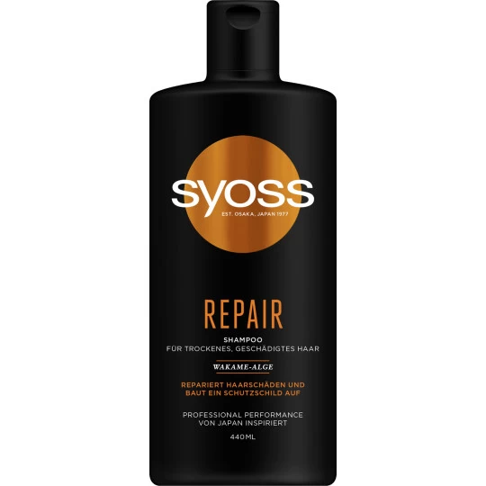 Syoss Repair Shampoo 440ML 3 Syoss Repair Shampoo 440ML