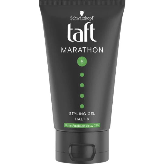 Schwarzkopf Taft Marathon Power Styling Gel Halt 6 150ML 3 Schwarzkopf Taft Marathon Power Styling Gel Halt 6 150ML