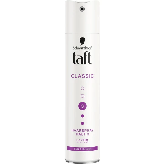 Schwarzkopf Taft Haarspray Classic Halt 3 250ML 3 Schwarzkopf Taft Haarspray Classic Halt 3 250ML