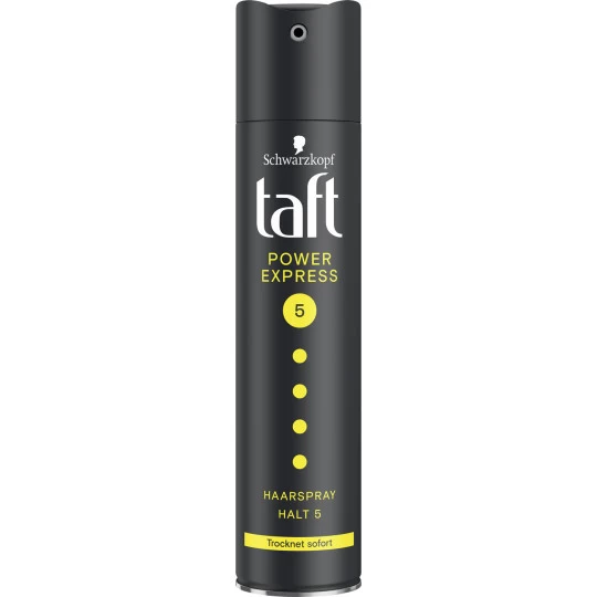 Schwarzkopf Taft Power Express Haarspray Halt 5 250ML 3 Schwarzkopf Taft Power Express Haarspray Halt 5 250ML
